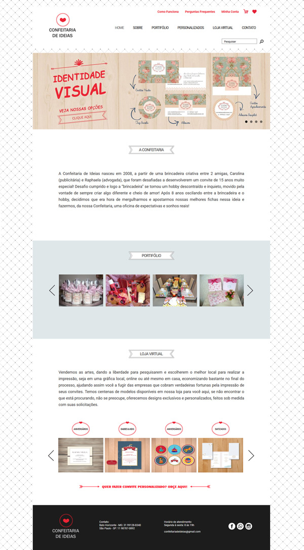 REVISTA NOVA LIMA PERFIL WEBSITE, Raw Design